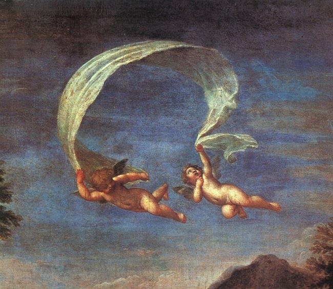 Francesco Albani Adonis Led by Cupids to Venus, detail Norge oil painting art